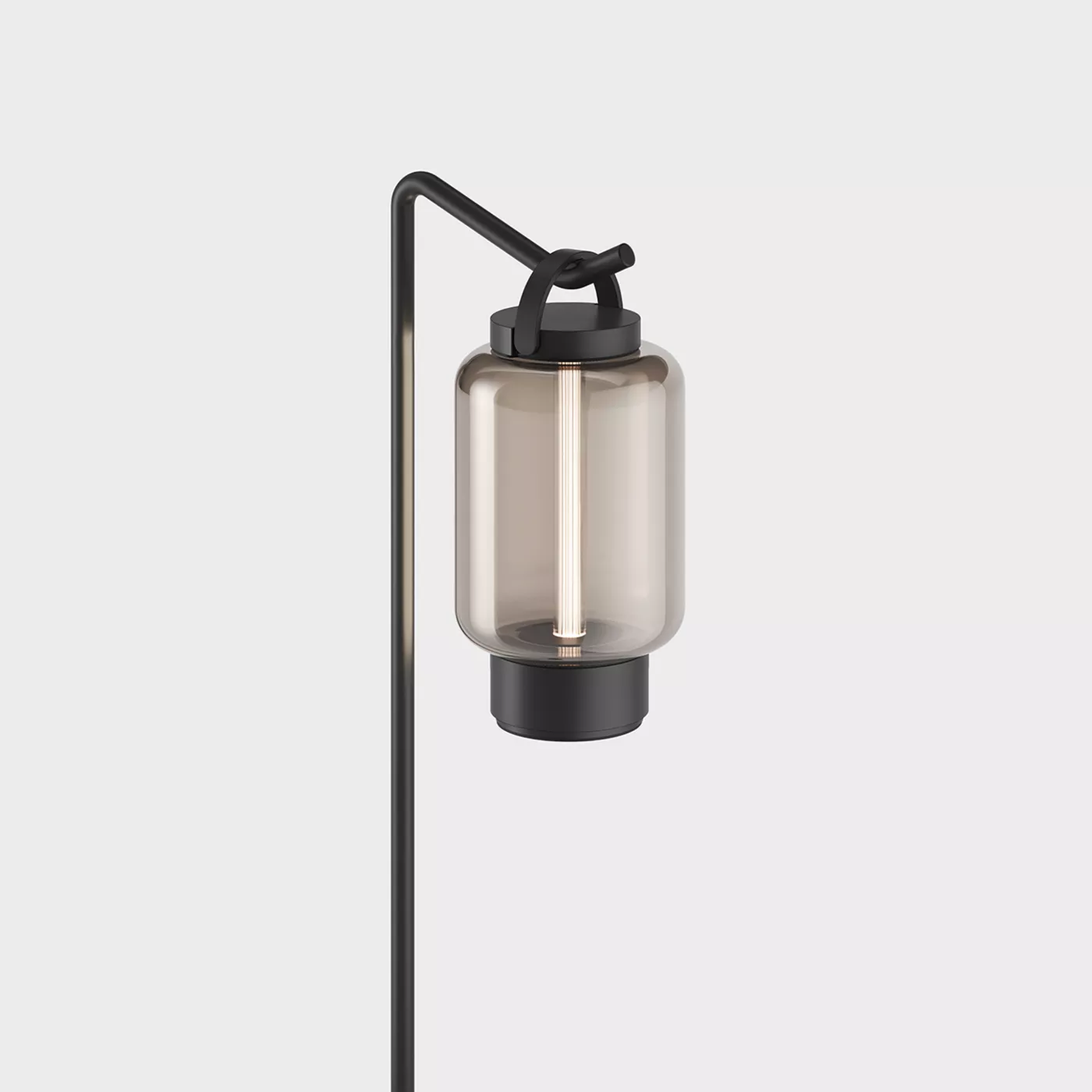 IP44.DE Pie para Qu recargables Led negro – Lámpara — imagen 5