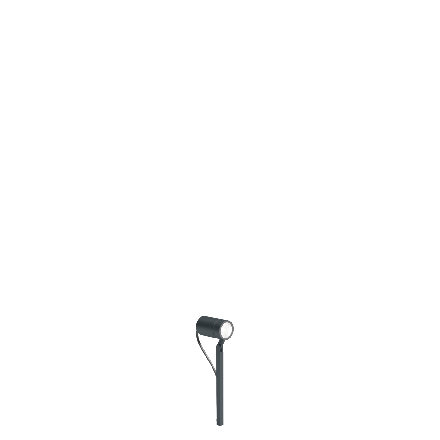IP44.DE Piek, con piqueta antracita - 25 cm - 38° – Foco led — imagen 3