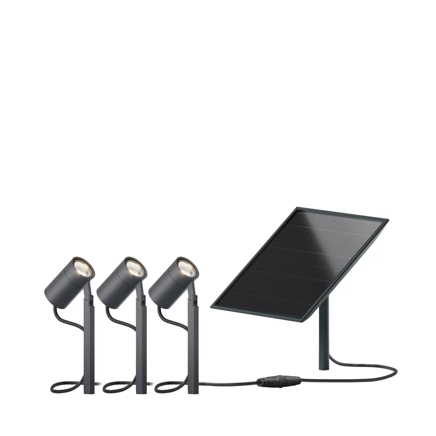 IP44.DE Piek Mini Solar Join, luz solar LED - set de 3