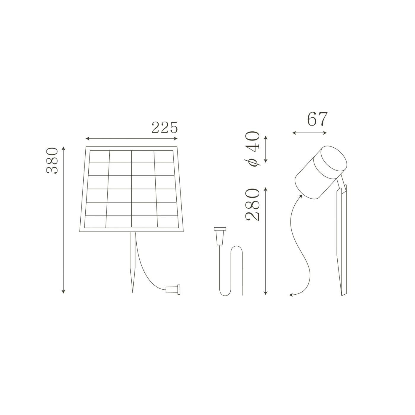 IP44.DE Piek Mini Solar Join, luz solar Led - set de 4 — imagen 6