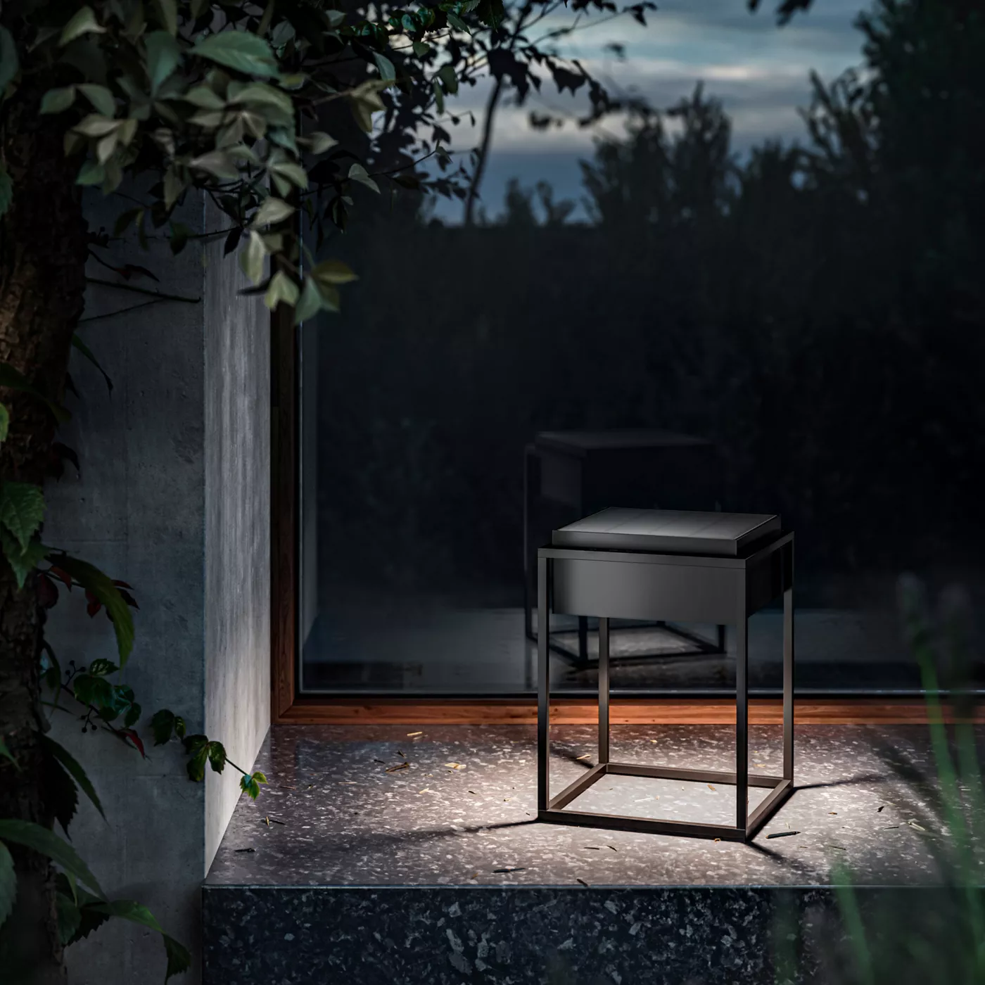 IP44.DE Qua, luz solar Led bronce — imagen 4