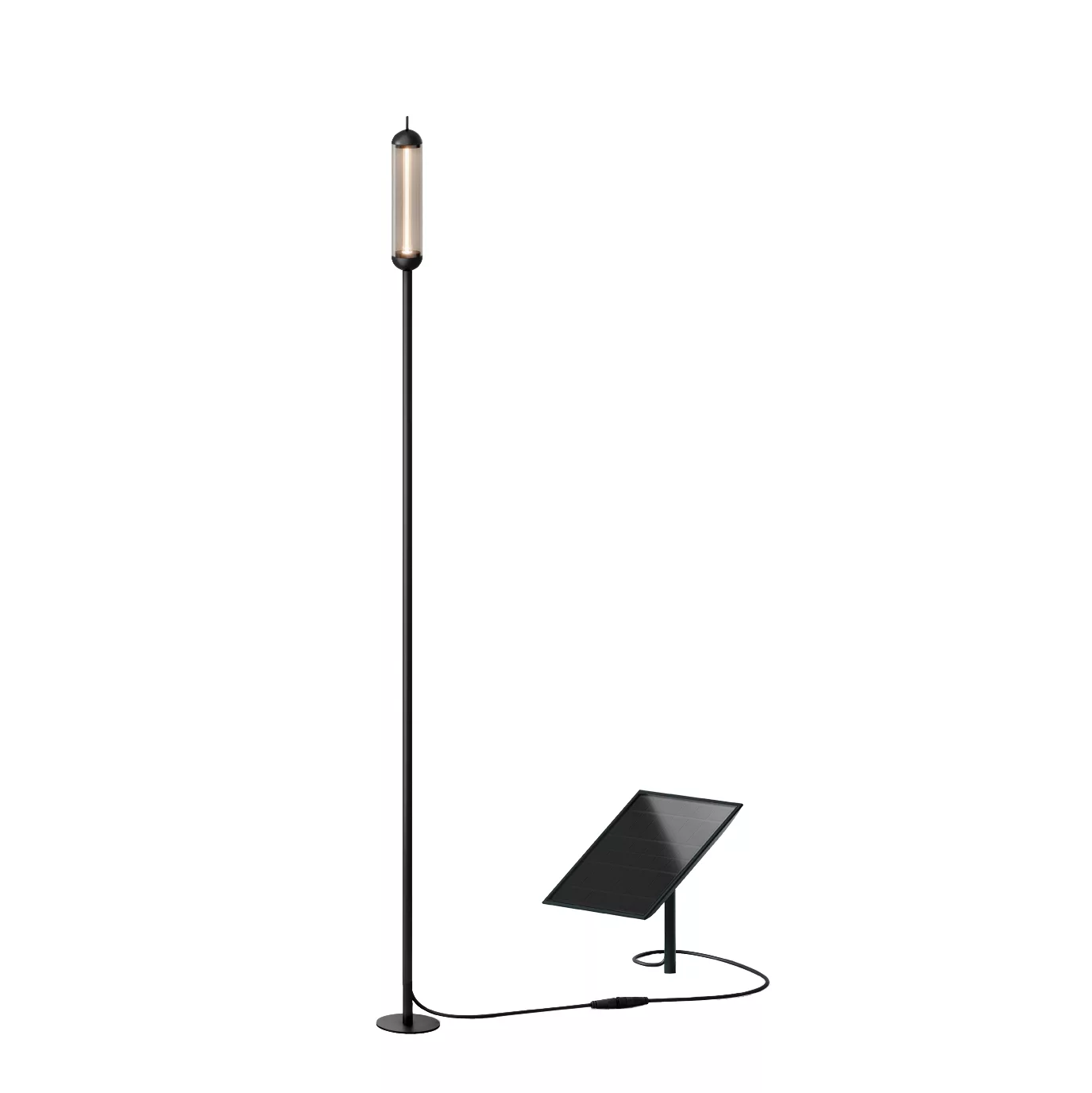 IP44.DE Reed Solar Join, luz solar Led negro - 150 cm - cable 1000 cm — imagen 3