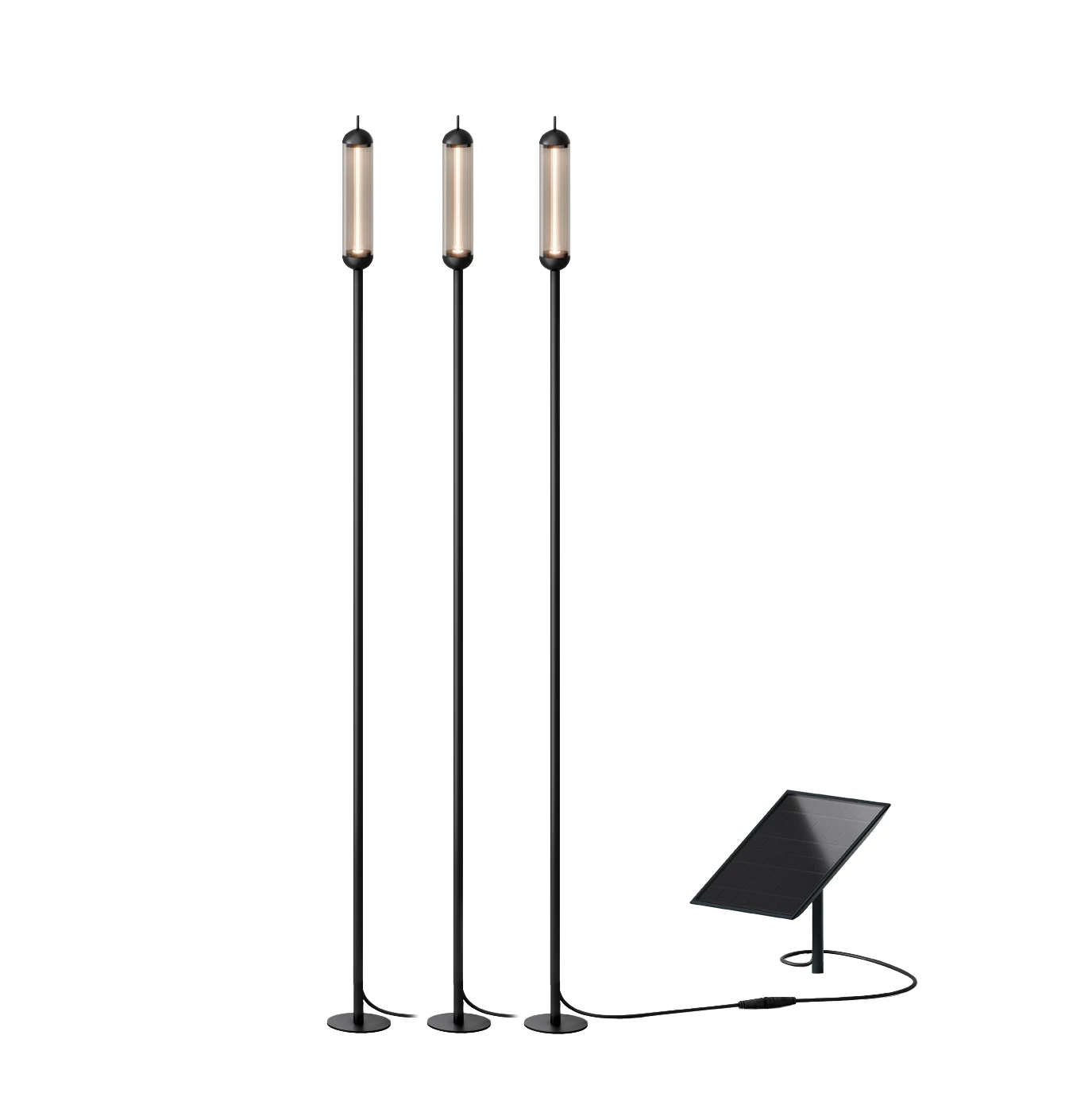 IP44.DE Reed Solar Join, luz solar LED - set de 3
