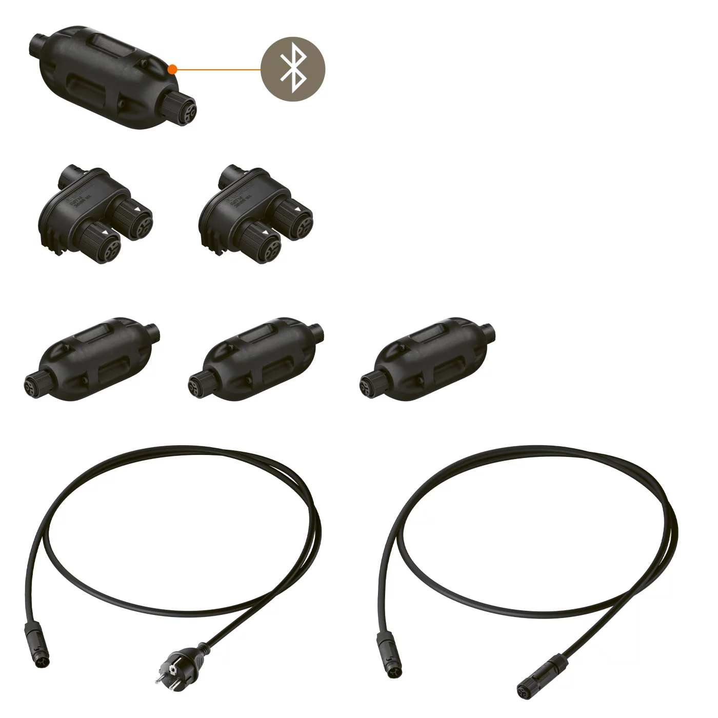 IP44.DE set para Funcionamiento en red Solar Join 3 focos 9 m - con casambi