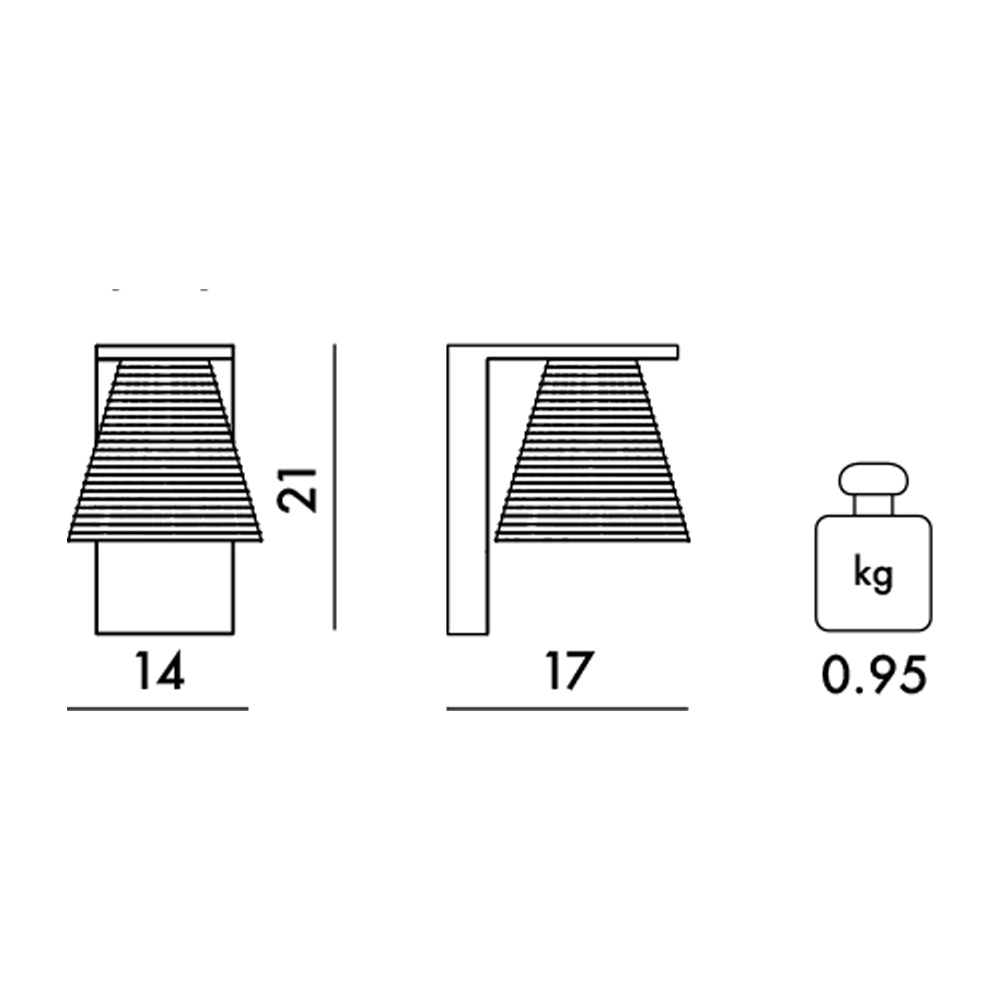 Kartell Light-Air – Aplique — imagen 5