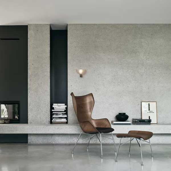 Kartell Anchoa Gris – Lámpara de pared — imagen 3