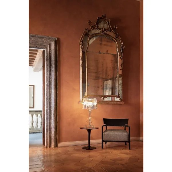 Kartell Bourgie Blanco/Dorado – Lámpara de mesa — imagen 4