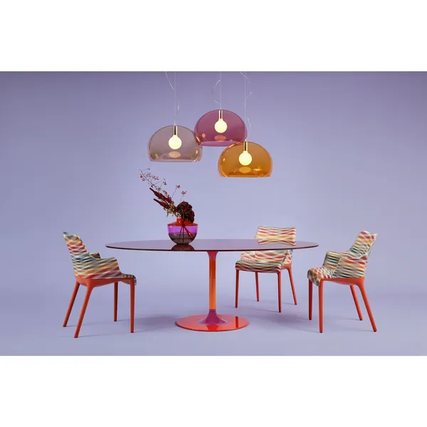 Kartell FL/Y Ø52 Borgoña – Lámpara colgante — imagen 4