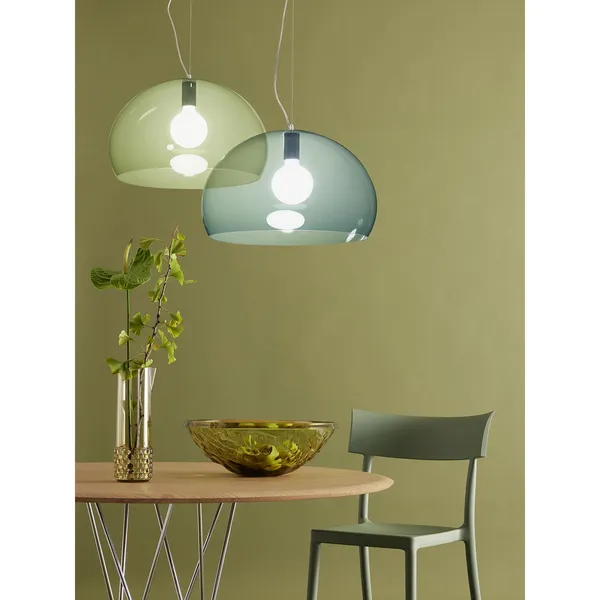 Kartell FL/Y Ø52 Verde Aceituna – Lámpara colgante — imagen 3