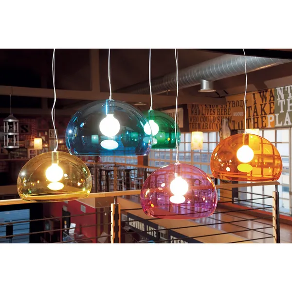 Kartell FL/Y Mediana Naranja – Lámpara colgante — imagen 3