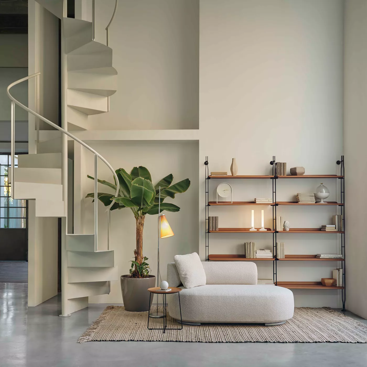 Kartell K-Lux, negro/ahumado – Lámpara de pie — imagen 3