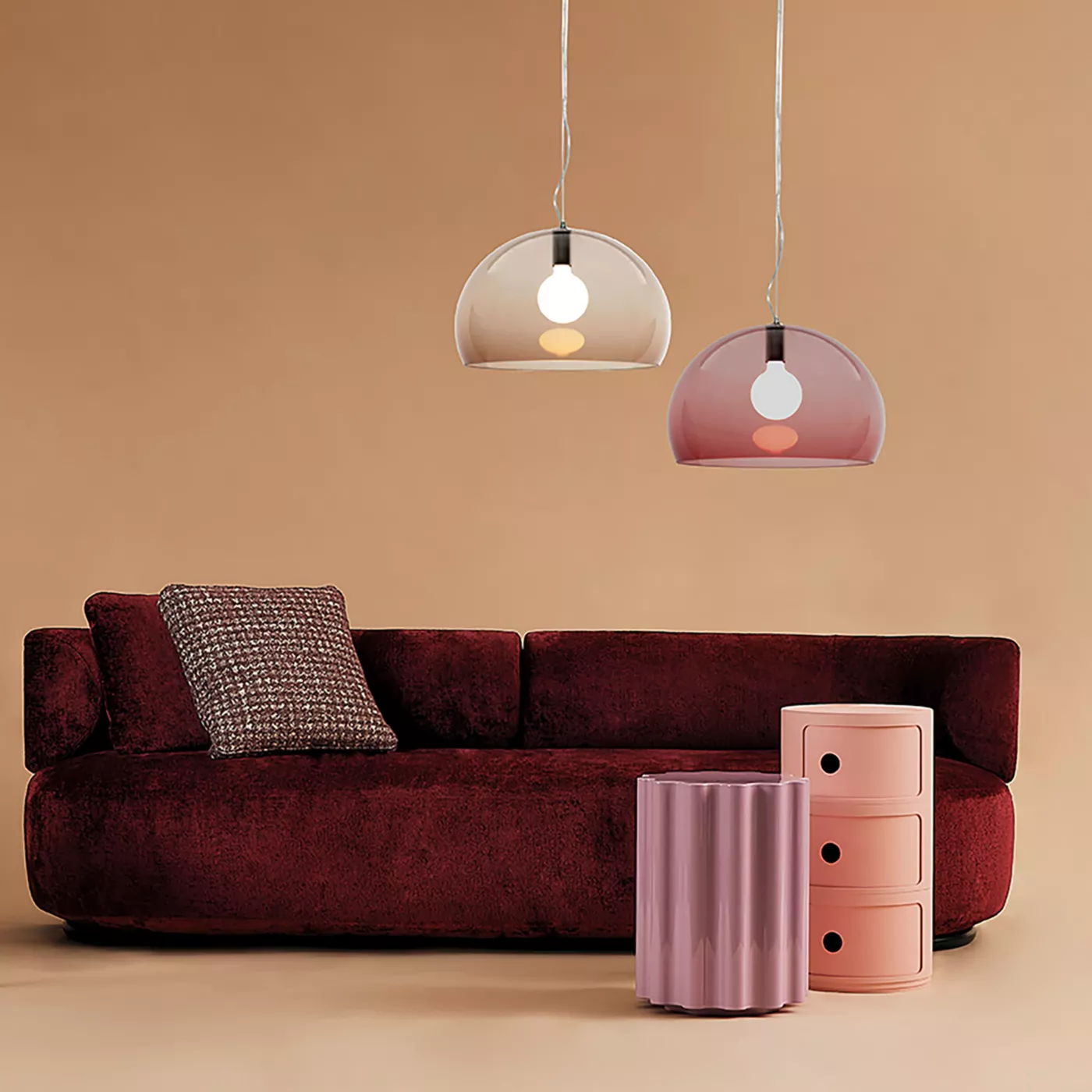Kartell Small FL/Y – Lámpara de suspensión — imagen 3