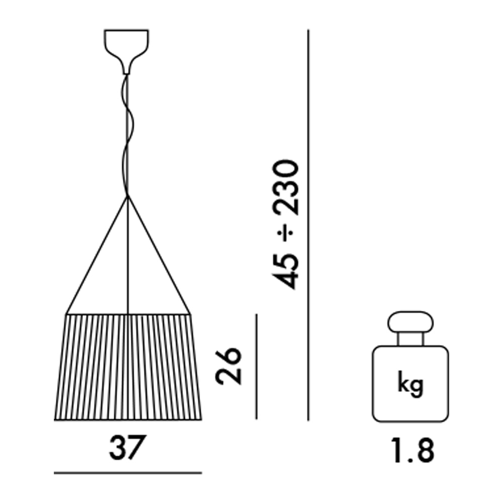 Kartell Gè – Lámpara colgante — imagen 6