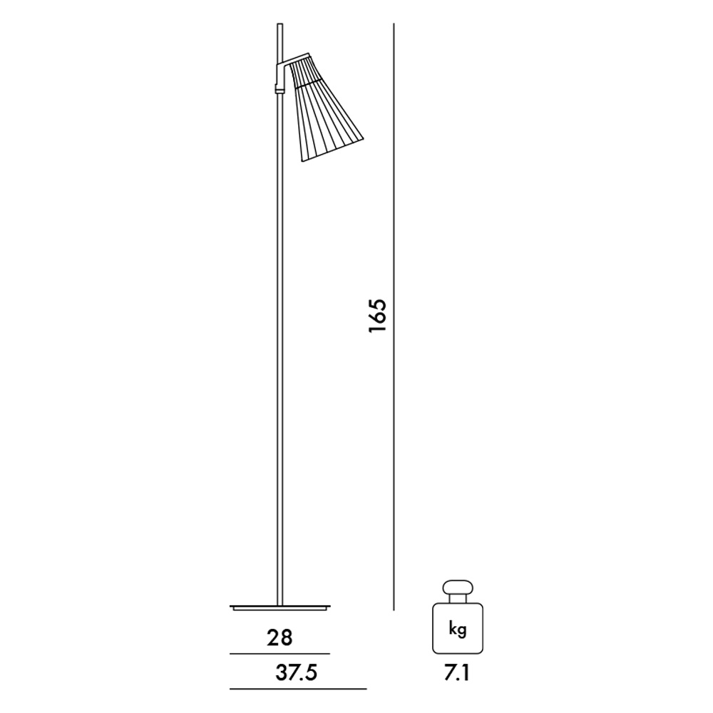 Kartell K-Lux – Lámpara de pie — imagen 8