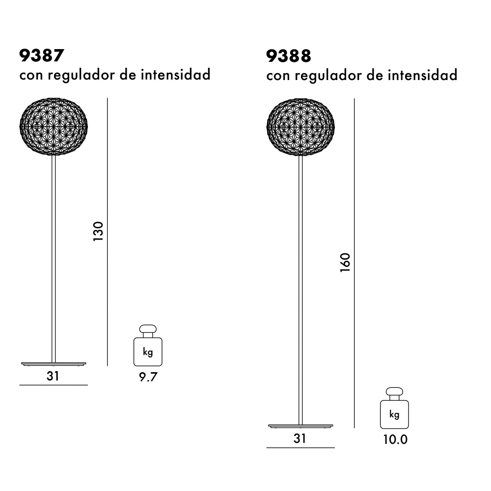Kartell Planet – Lámpara de pie — imagen 7