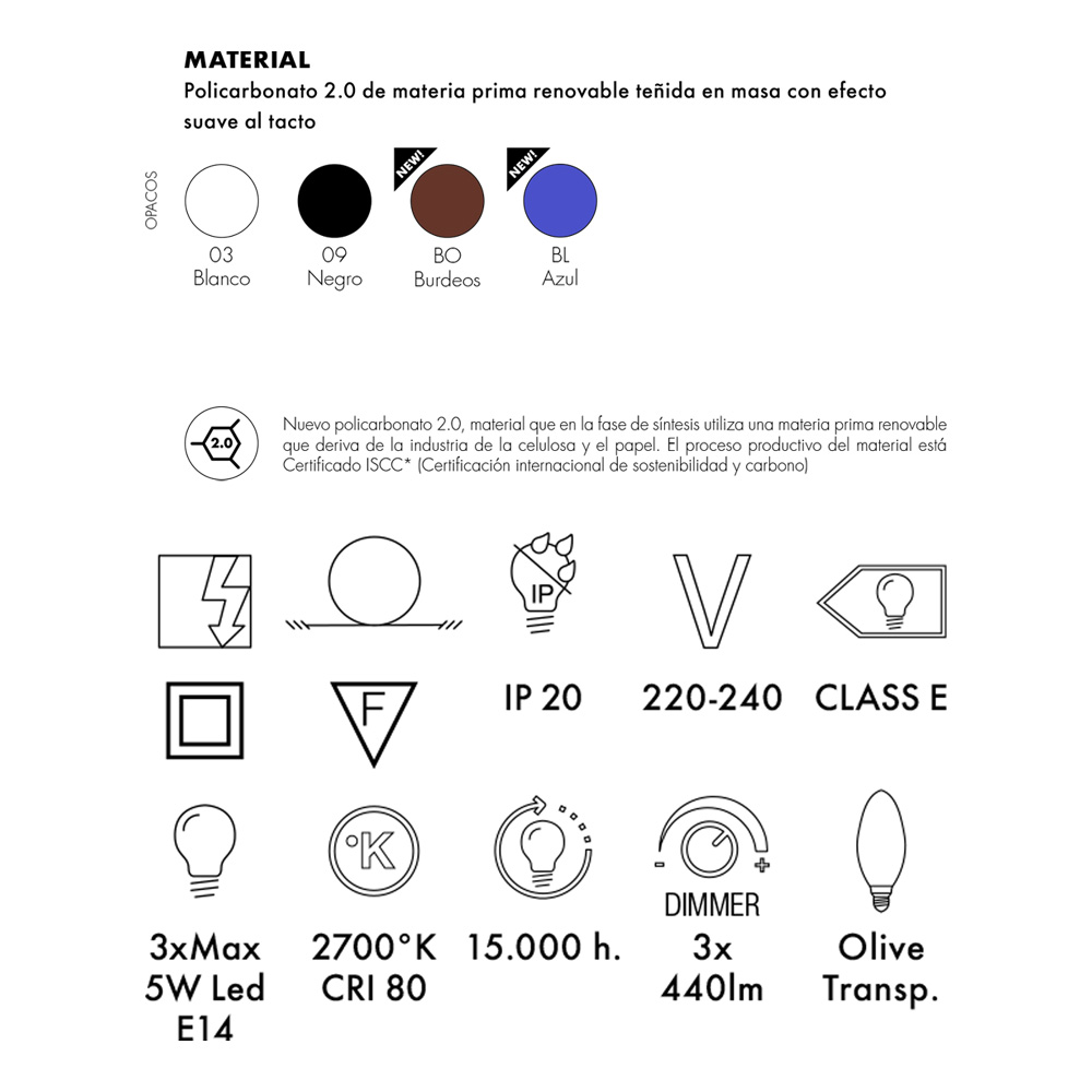 Kartell Bourgie Mat – Lámpara sobremesa — imagen 7