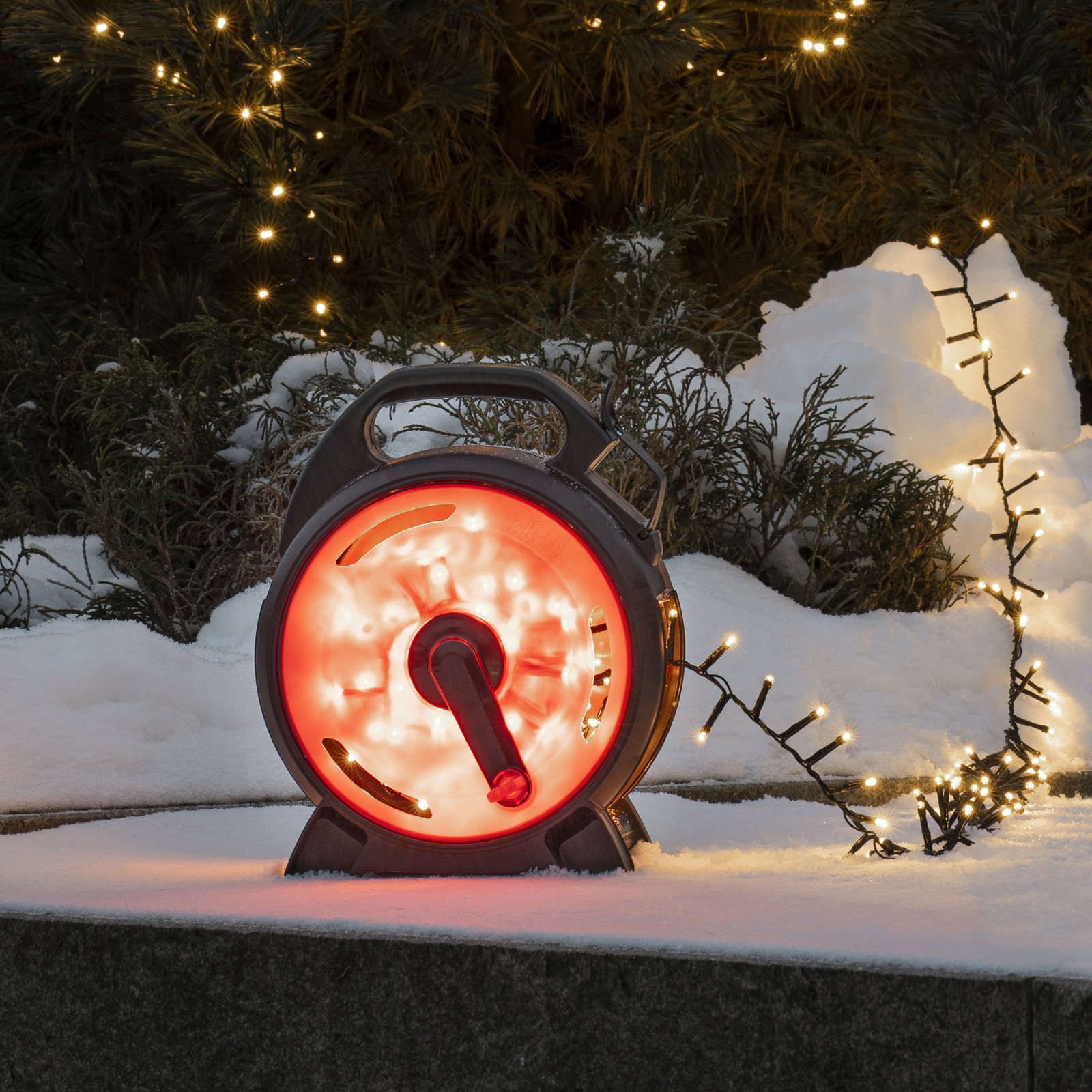 Konstsmide Christmas Cadenas de luces Led Compact, blanco cálido — imagen 4