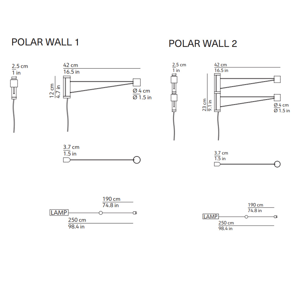 Kundalini Polar – Aplique pared — imagen 7