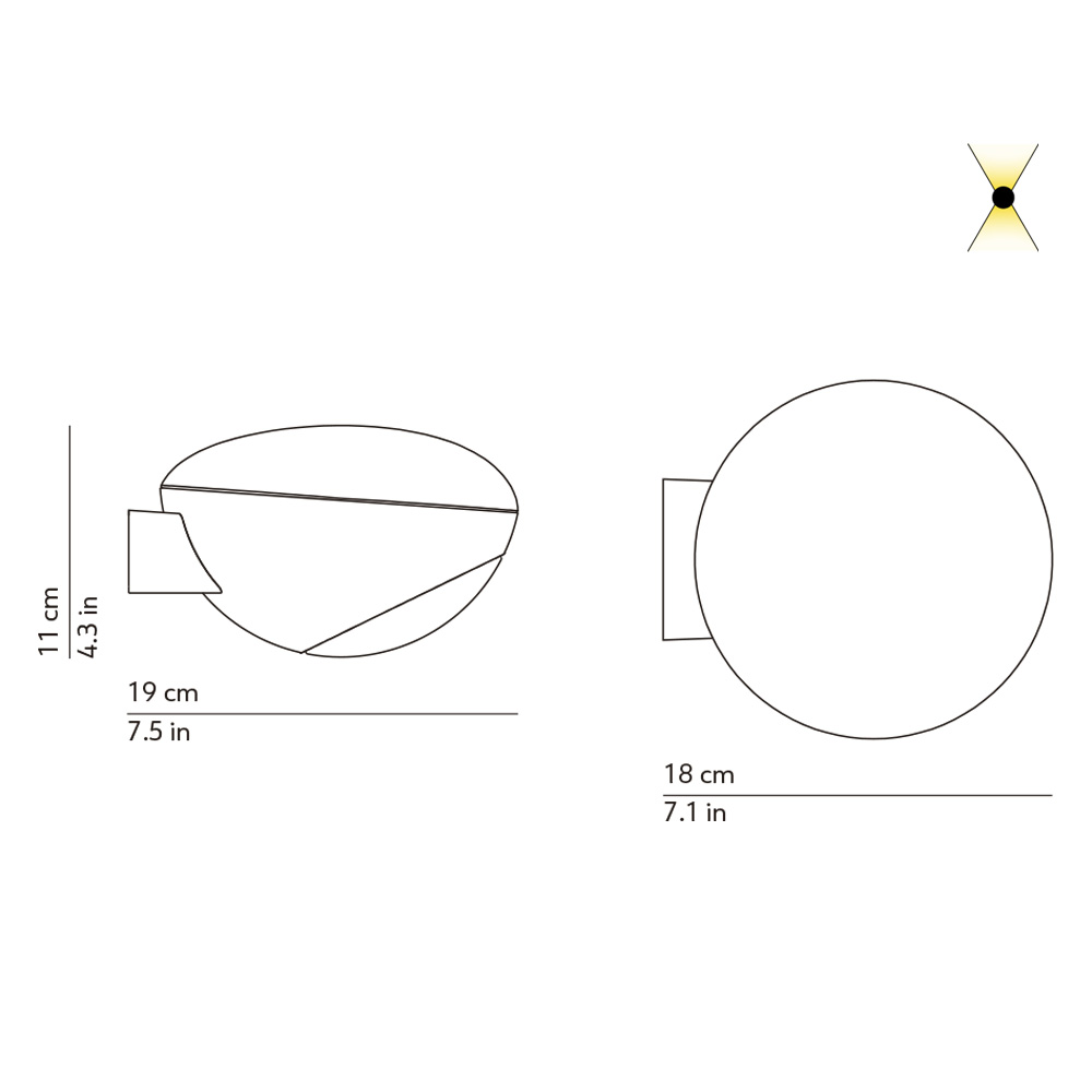 Kundalini Tua – Aplique pared — imagen 7