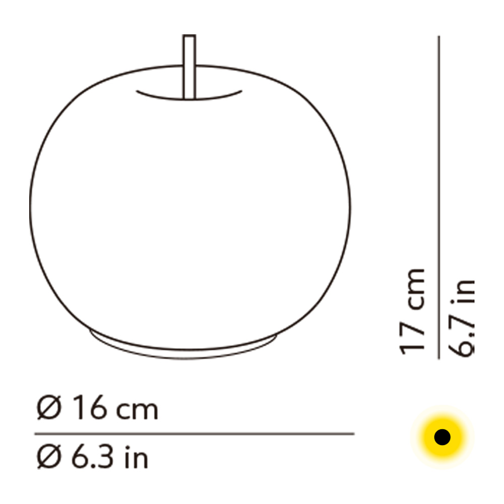 Kundalini portátil Kushi 16 mobile – Lámpara — imagen 5