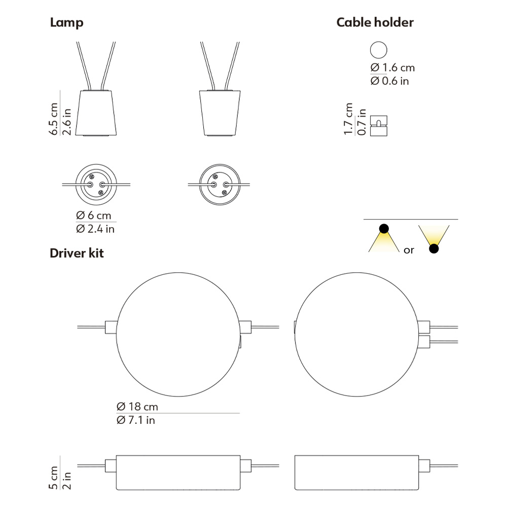 Kundalini Sling – Lámpara suspensión — imagen 8