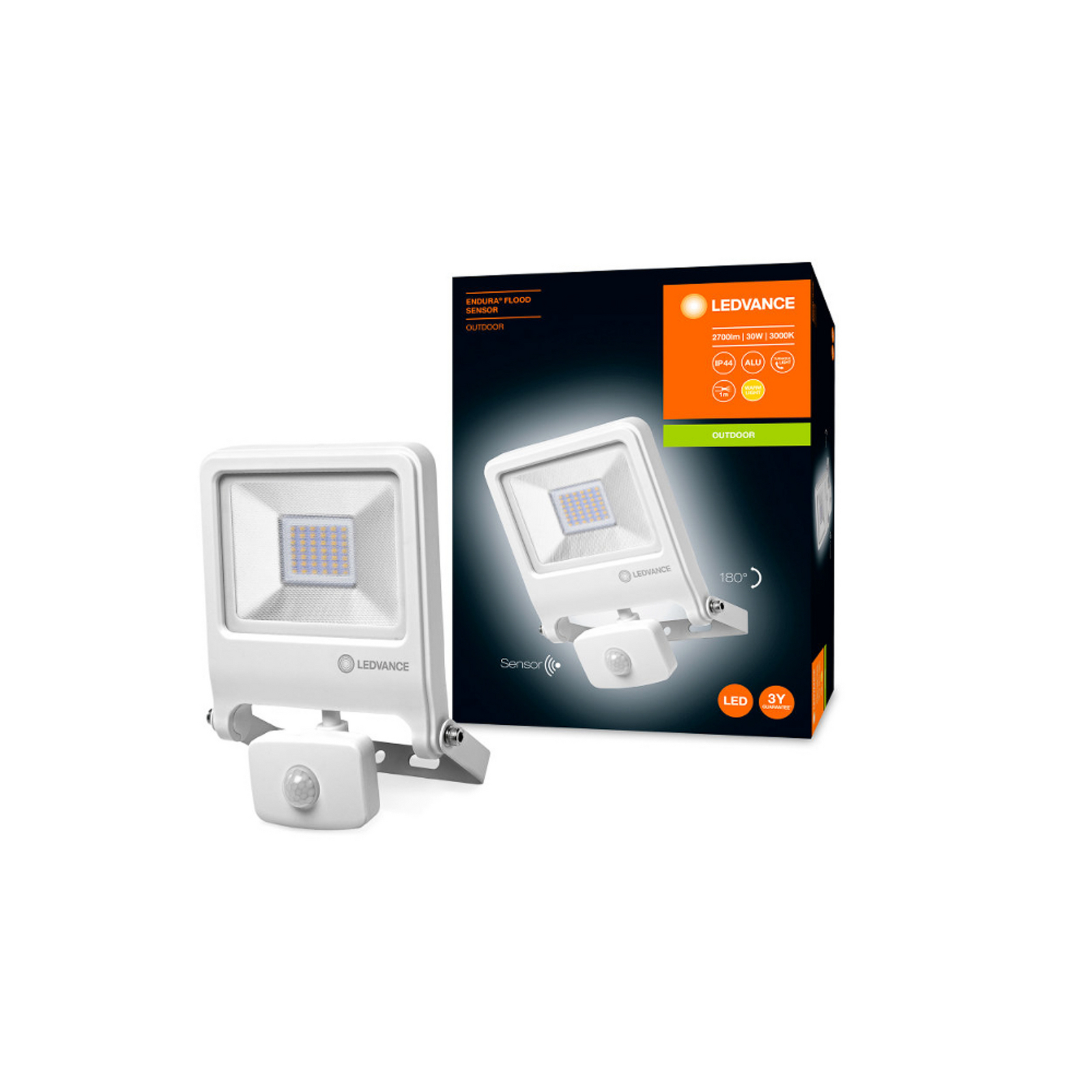 LEDVANCE Endura Flood Sensor 3.000K – Foco exterior — imagen 3