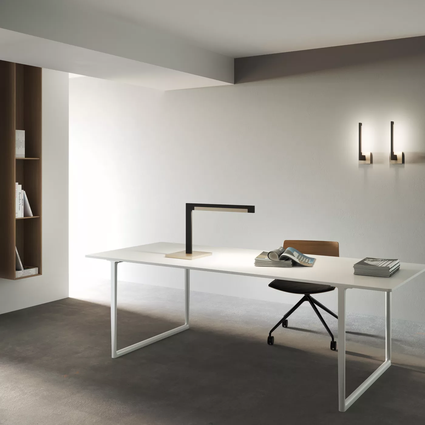 Light Point Inlay T2 Linear, negro/plata – Lámpara de sobremesa led — imagen 4