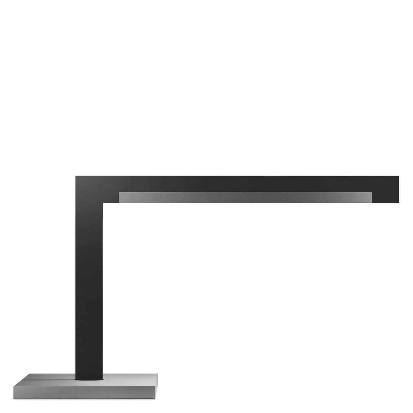 Light Point Inlay T2 Linear, lámpara de sobremesa LED negro/plata
