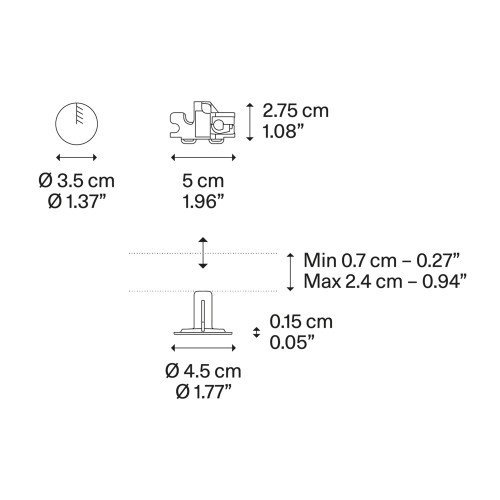 Lodes Florón Recessed Micro — imagen 2
