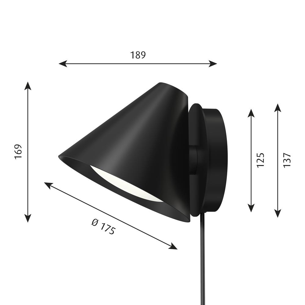 Louis Poulsen Keglen Aplique – Lámpara — imagen 8