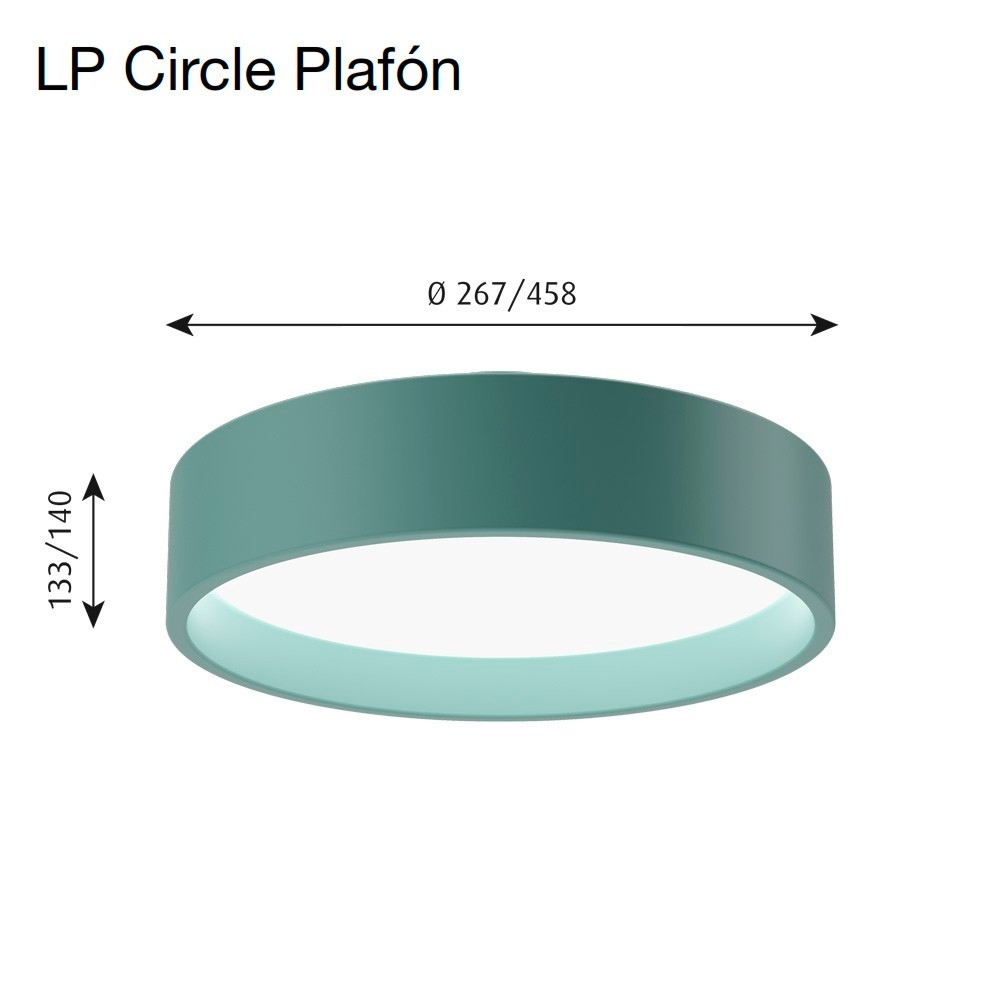 Louis Poulsen LP Circle Plafón – Lámpara — imagen 6