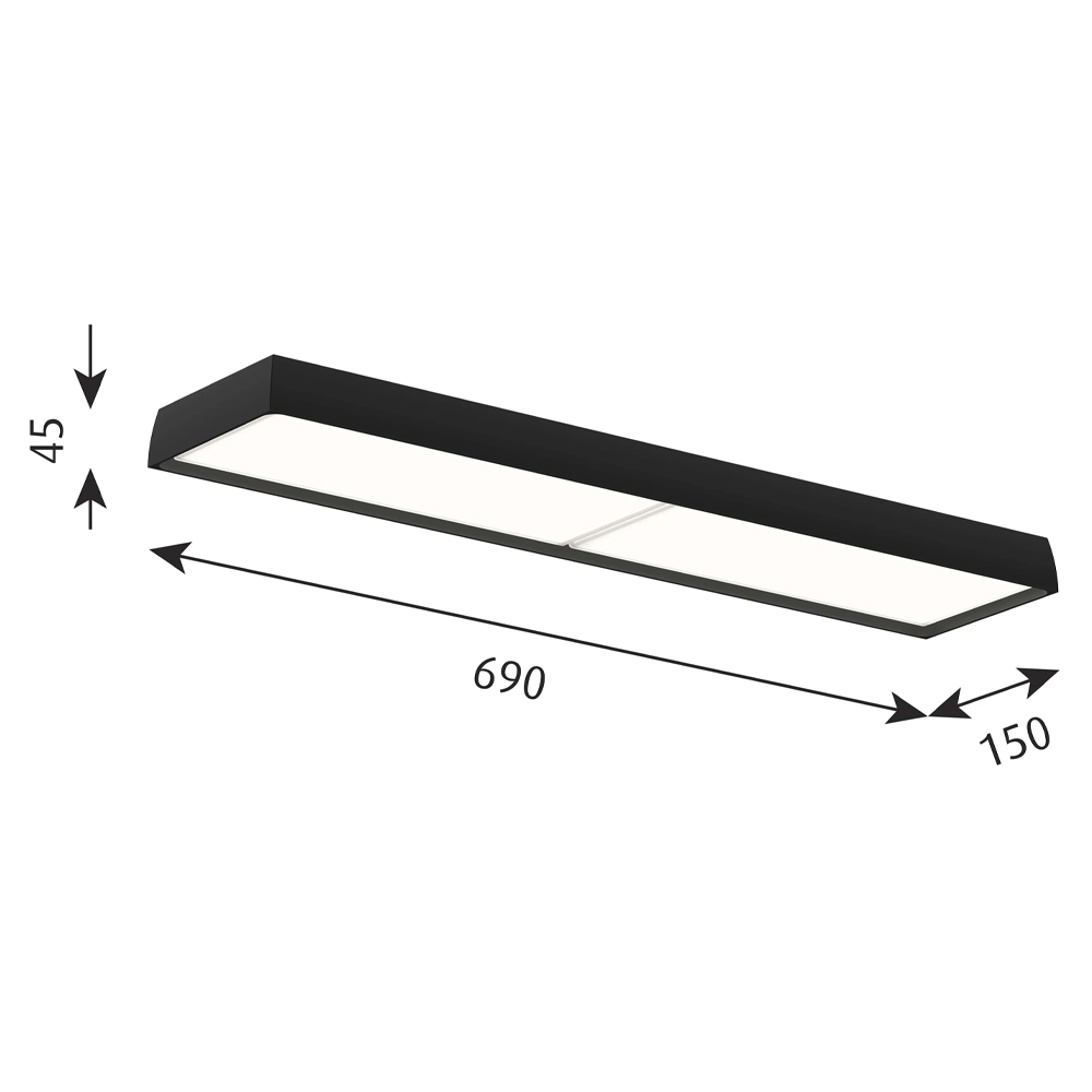 Louis Poulsen LP Slim Box Semiempotrada – Lámpara — imagen 5