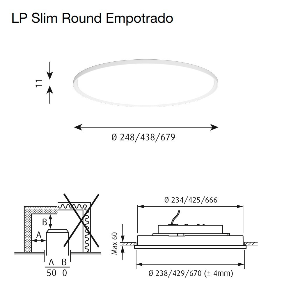 Louis Poulsen LP Slim Round Empotrado – Lámpara — imagen 7