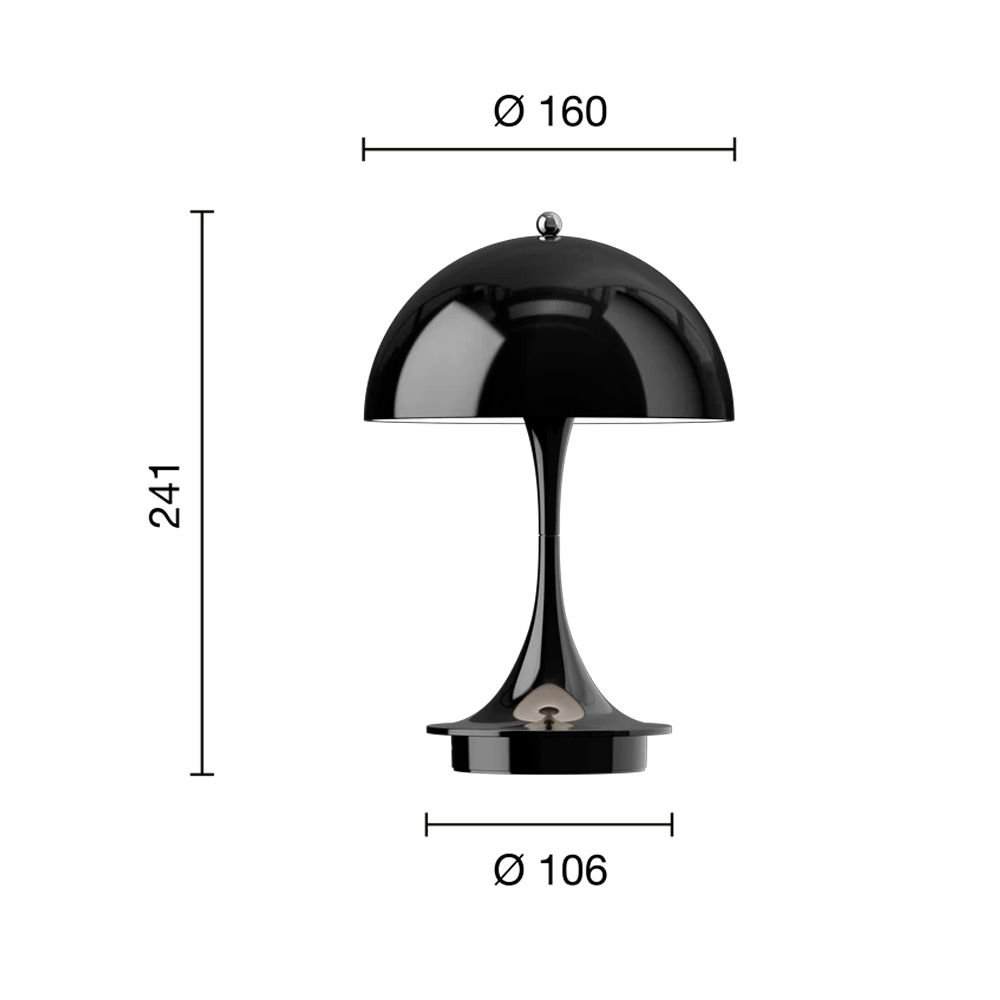 Louis Poulsen Panthella 160 Portable V3 Sobremesa – Lámpara — imagen 8