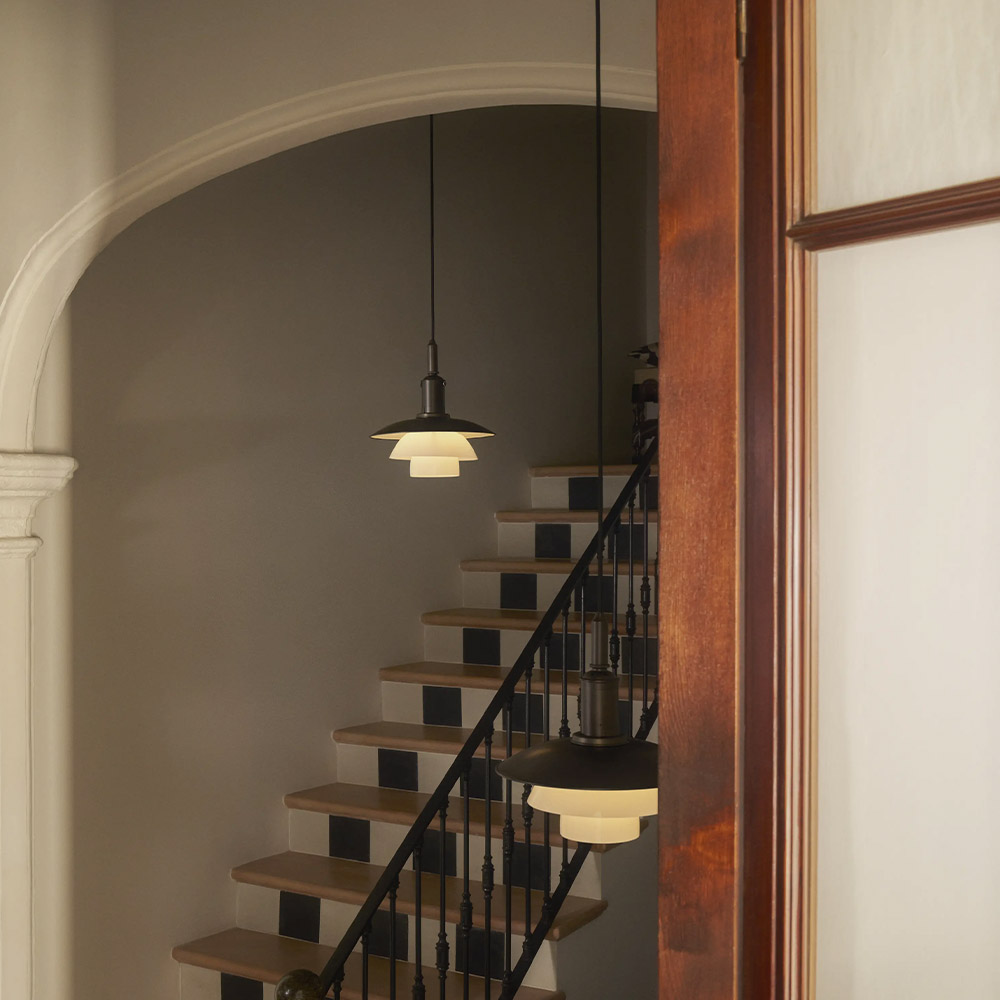 Louis Poulsen PH 3/3 Aged Brass Suspendida – Lámpara — imagen 4