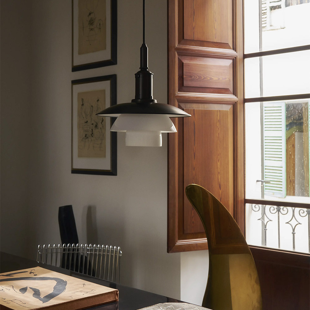 Louis Poulsen PH 3/3 Aged Brass Suspendida – Lámpara — imagen 5