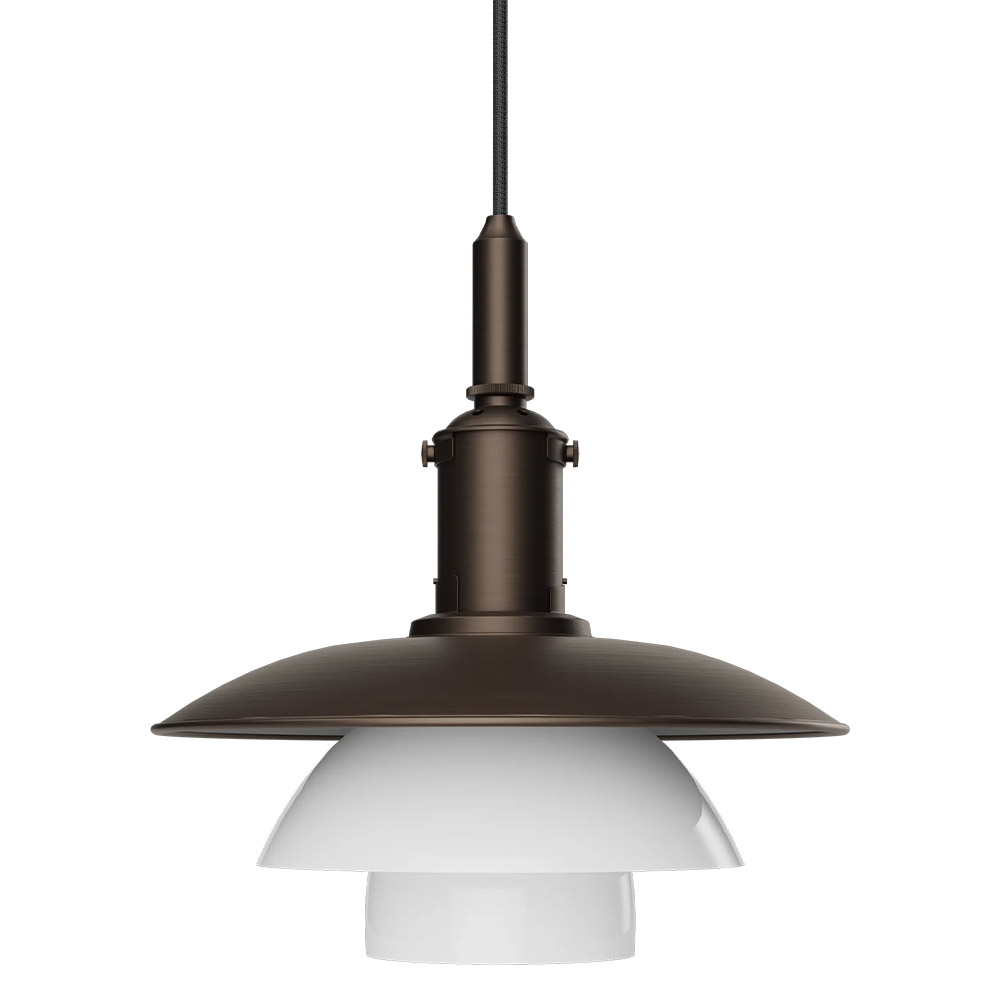 Louis Poulsen PH 3/3 Aged Brass Suspendida – Lámpara — imagen 7