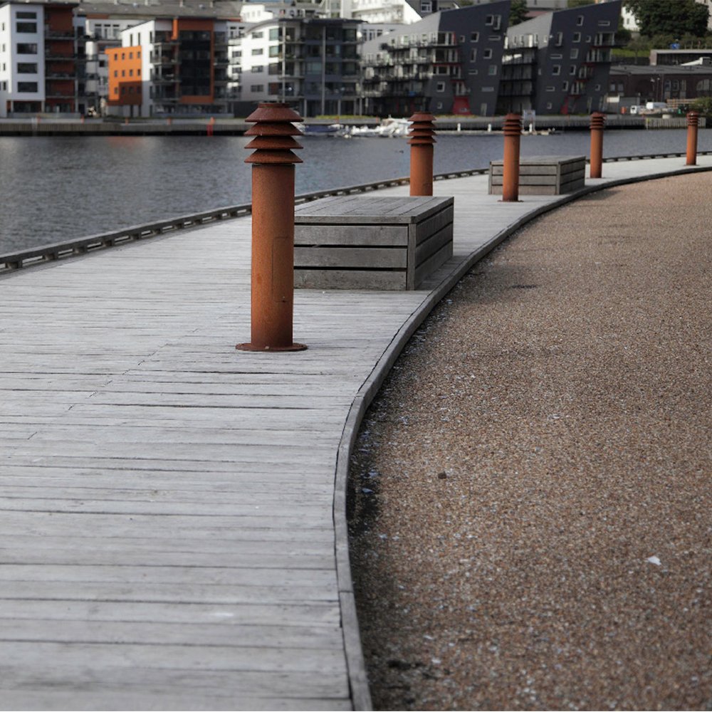Louis Poulsen Bysted Bollard outdoor – Lámpara pie — imagen 5