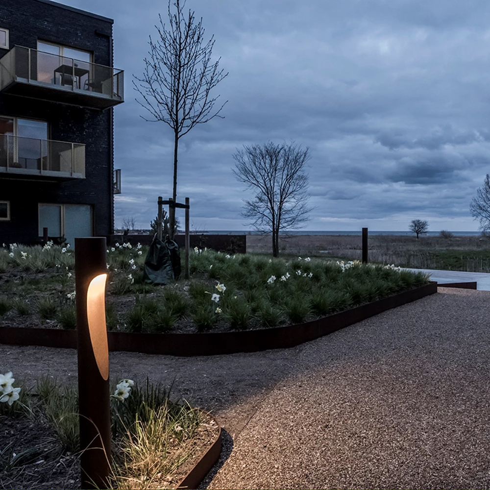 Louis Poulsen Flindt Bollard outdoor – Lámpara pie — imagen 3