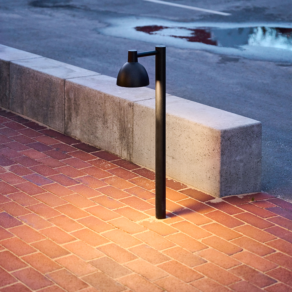 Louis Poulsen Toldbod 155 Bollard outdoor – Lámpara pie — imagen 4