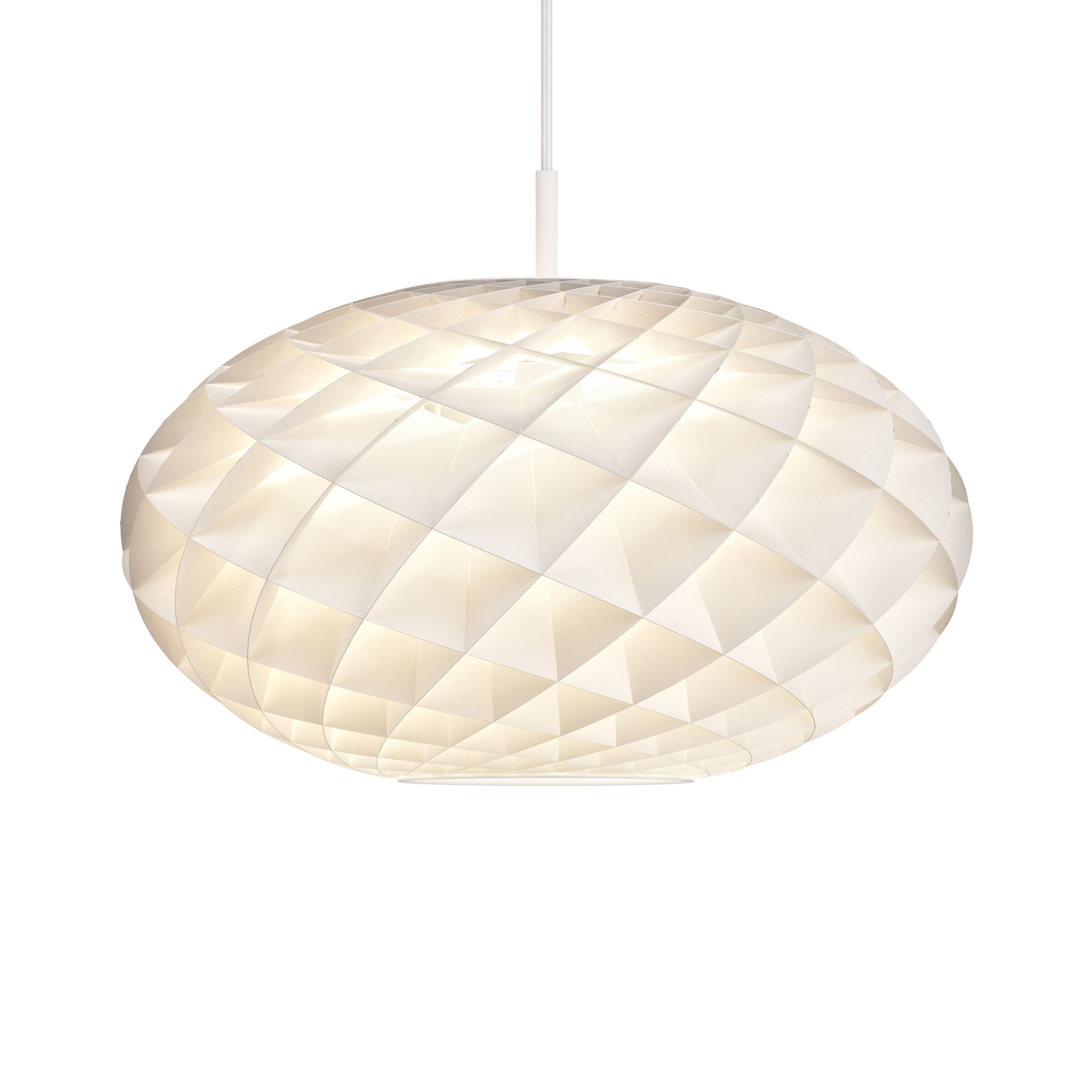 Louis Poulsen Patera Oval colgante Led blanco 50cm — imagen 4
