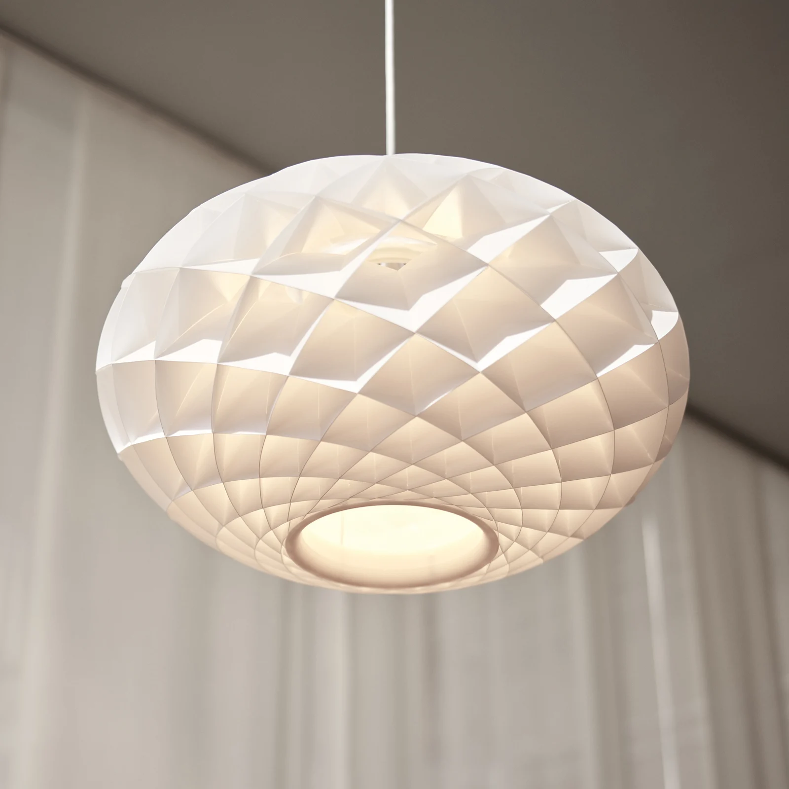 Louis Poulsen Patera Oval colgante Led blanco 50cm — imagen 5