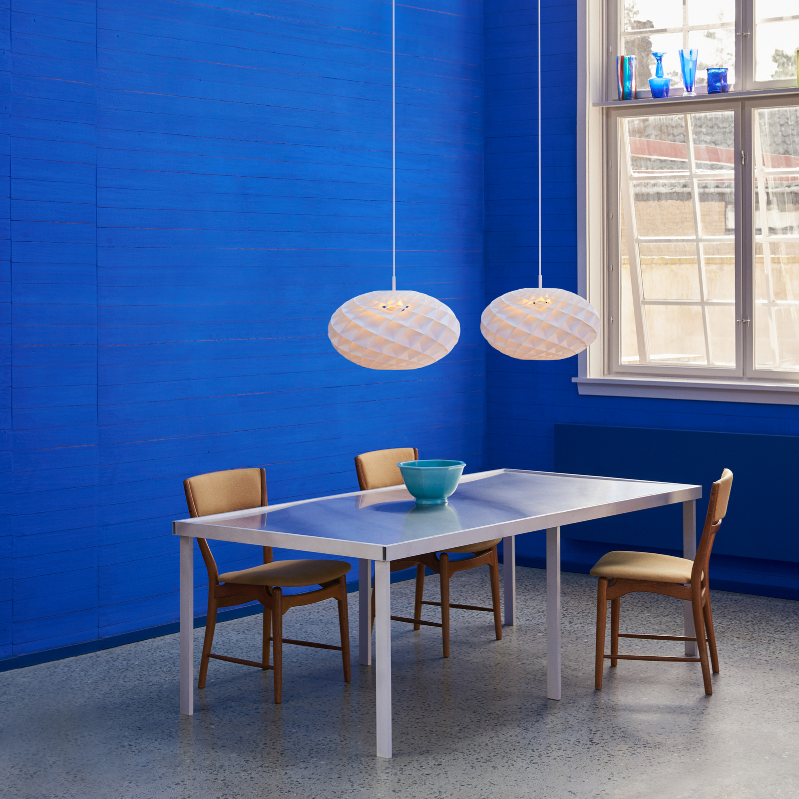 Louis Poulsen Patera Oval colgante Led blanco 50cm — imagen 7