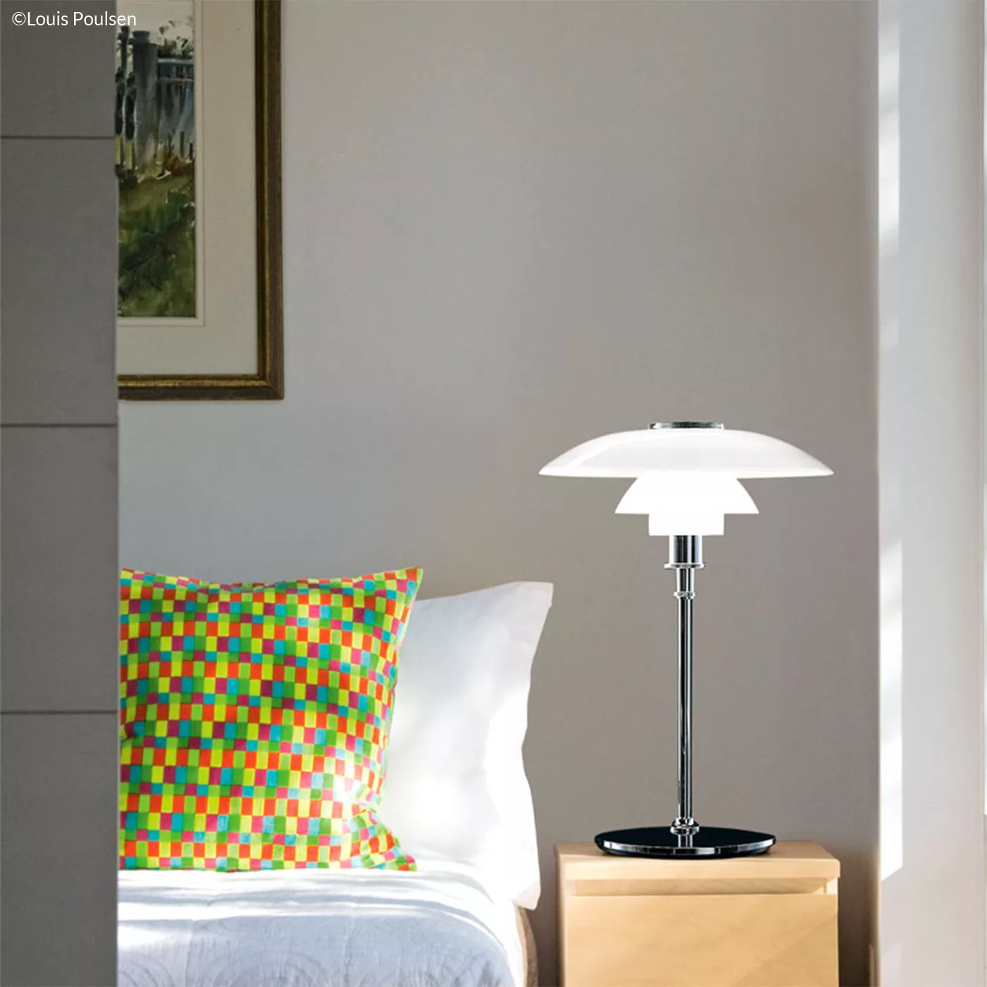 Louis Poulsen PH 4½-3½, en vidrio – Lámpara de sobremesa — imagen 7