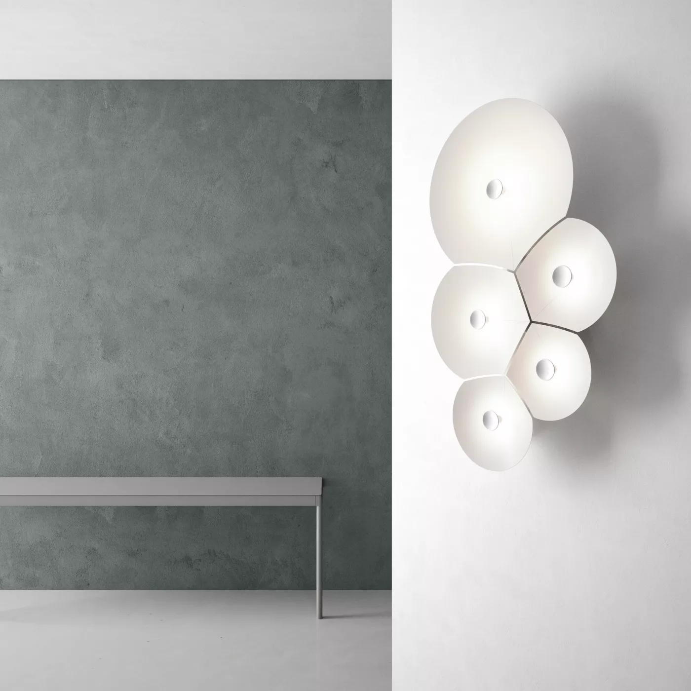 Luceplan Bulbullia, 5 focos – Lámpara de pared led — imagen 4