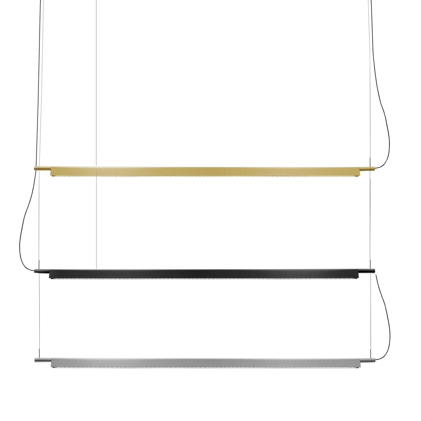 Luceplan Compendium Sospensione Led negro - regulable — imagen 4