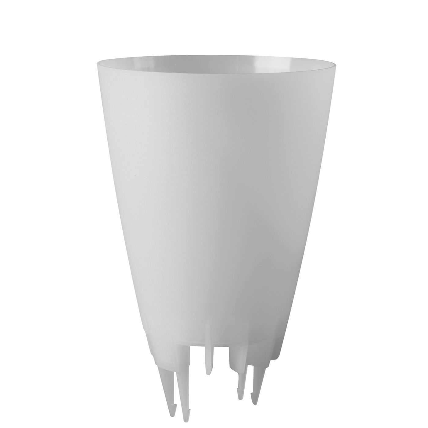 Luceplan Costanza, difusor adicional sin bombilla blanco — imagen 2