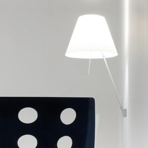 Luceplan Costanza Regulable Aluminio M. Negro Pantalla – Lámpara de pared — imagen 4