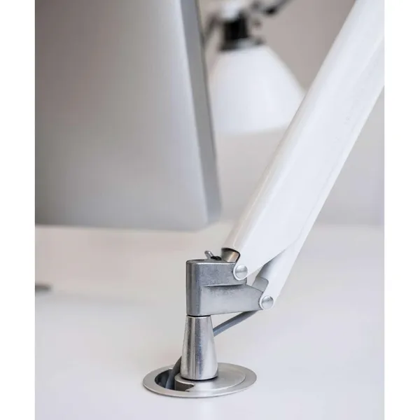 Luceplan Fortebraccio Sin Atenuador Blanco – Lámpara de mesa — imagen 3
