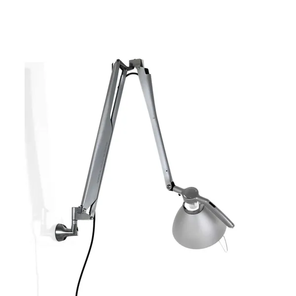 Fortebraccio Lámpara de Pared Sin Atenuador Aluminio